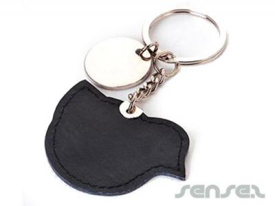 Leather Shaped Key Chains