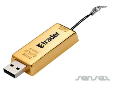 Gold Bar USB-Sticks (4GB)