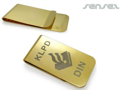 Money Clips - Gold