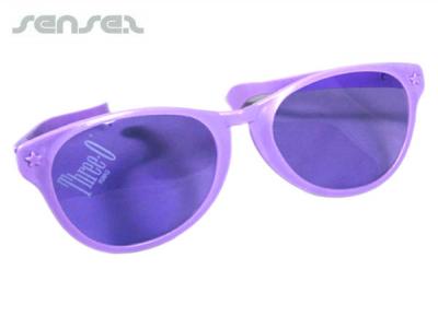 &Uuml;bergro&szlig;e Sonnenbrillen Clown (29 cm)