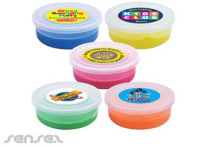 Logo Bouncing Putty Tubs