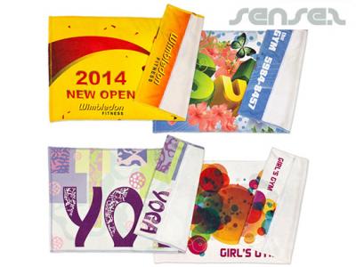 マイクロファイバーフルカラーハンドタオル