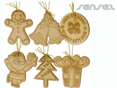 Wooden MDF Christmas Ornaments