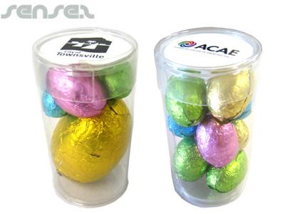 Easter Eggs in Tubes