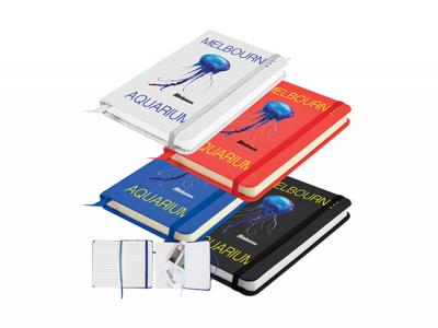 Notizb&uuml;cher mit elastischem Gurt