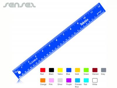 Coloured Steel Rulers (30cm)