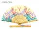 Wooden Satin Fans
