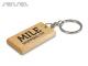 Oak Wooden Keychains (Rectangle)