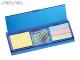 Ruler Cases With Paper Clips And Post It Notes