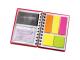 ポストイット付きノートブック名刺入れ