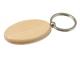 ビーチウッドオーバルウッドキーホルダー