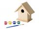 Creative Birdhouse With Paints