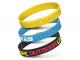 Embossed Silicon Event Wrist Bands