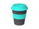 Metro Kaffeetassen mit Silikondeckel (320ml)