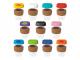 Flip Lid Plastic Reusable Cups With Cork Band (535ml)