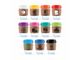 Mix&Match Flip Lid Glass Coffee Cups With Cork Bands (320ml)