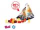 30% Fruit Juice Jelly Bear Pyramids (15g)