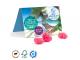 Promotion Cards With Heart Shaped Lollies Or Single Mentos Chewy Candy (3g)