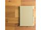 Unbleached Eco Spiral Cardboard Notebooks With Pens