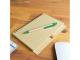 Unbleached Eco Spiral Cardboard Notebooks With Pens