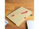 Unbleached Eco Spiral Cardboard Notebooks With Pens