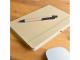 Cirro PU Natural Notebooks (A5) With Pen
