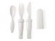 Bamboo Fibre Cutlery Travel Sets