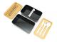 Two Layer Lunch Boxes With Cutlery