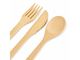 Bamboo Cutlery Sets With Paper Straws