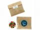 Eco Kraft Paper Bags Filled With Chewy Fruit (50g)