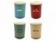 Coloured Bamboo Lid Candles (Small)