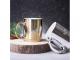 Gold & Silver Ceramic Mugs (350ml)