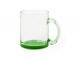 Colourful Glass Mugs (350ml)