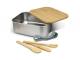 Eco Stainless Steel & Bamboo Lunch Boxes