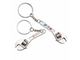 Tool Shaped Metal Keyrings