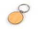 Bamboo Keyrings - Round