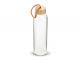 Glass Drink Bottles With Bamboo Lids (1L)