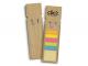 Sticky Notes Ruler Bookmarks (Bamboo)