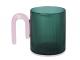 Retro Ribbed Glass Mugs (320ml)