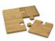 Eco Bamboo Puzzle Coaster Sets (Set of 4)