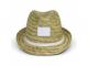 Classic Straw Hats with Coloured Polyester Ribbon