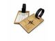 Eco Bamboo Luggage Tags