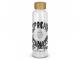 600ml Borosilicate Glass Drink Bottles with Bamboo Lid