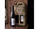 Double Wine Presentation Boxes with Carry Handle