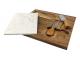 Marmor-Käsebrett & Messer-Set