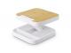 15W Wireless Phone Chargers with Bamboo Panel