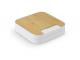 15W Wireless Phone Chargers with Bamboo Panel