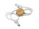 Retractable Charging Cables (Bamboo)