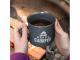 Emaillierte Becher (matt 500ml)