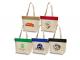 Cotton Cooler Bags with Colour Trim